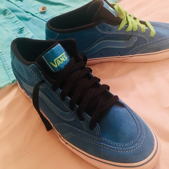 Vans Shoes - Vans Turquoise suede